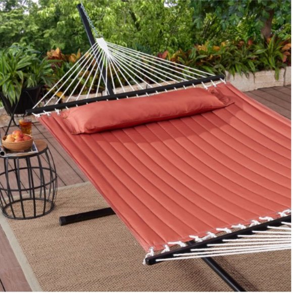 Mainstays Tree Hammock, Red - Picture 4 of 4